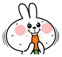 😬 emoji Spoiled Rabbit Face Telegram sticker 19 of 113