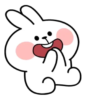🐇 emoji spoiled rabbit @sheeslovess Telegram sticker 13 of 38