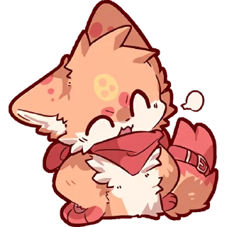 ⭐ emoji 小白逸酱 @furrystickercn Telegram sticker 9 of 16