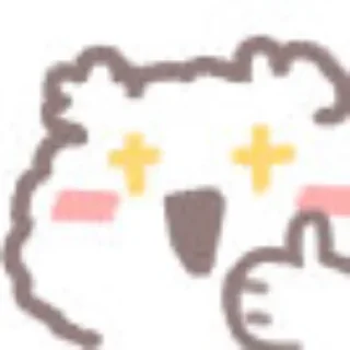 👍 emoji 小白熊 Telegram sticker 18 of 90