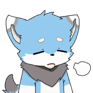 😮‍💨 emoji 小藍狗白燁BAiYEEEE Telegram sticker 14 of 68