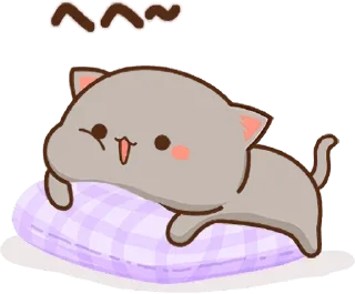 😂 emoji Grey Rabbit 🐰 Telegram sticker 23 of 85