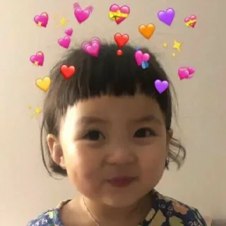 💘 emoji cute baby>•< Telegram sticker 11 of 29