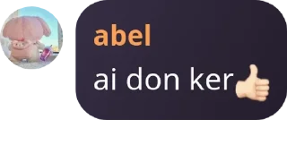 👍 emoji punya ABEL Telegram sticker 17 of 23