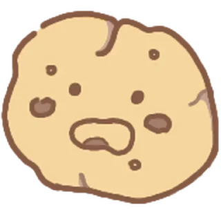 ⭐ emoji cookie 🍪 @stickieri Telegram sticker 12 of 36