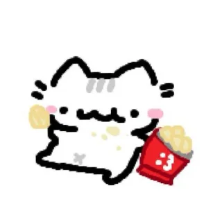 🍿 emoji Nerd cat 2 Telegram sticker 12 of 53