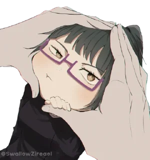 👀 emoji Jujutsu kaisen [ @AnimeAddition ] Telegram sticker 8 of 19