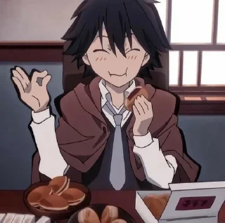 👌 emoji Ranpo edogawa Telegram sticker 11 of 15