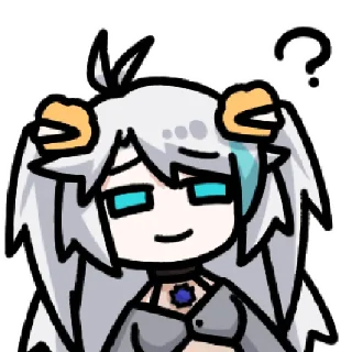 🤔 emoji CremePuff @zhaxia_cn Telegram sticker 13 of 64