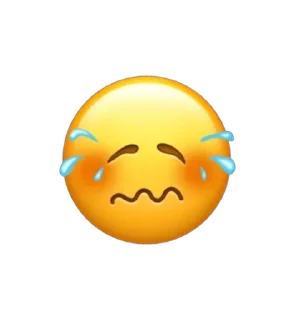 😔 emoji ⍯  𝐞𝐦𝐨𝐣𝐢 ‧໋݊   ⸒↬ @bumbblevil Telegram sticker 21 of 48