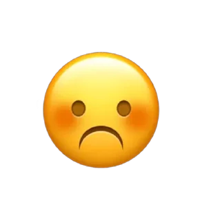 ☹ emoji ⍯  𝐞𝐦𝐨𝐣𝐢 ‧໋݊   ⸒↬ @bumbblevil Telegram sticker 12 of 48