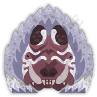🎂 emoji MHWS → @whitefatalisbot Telegram sticker 15 of 35
