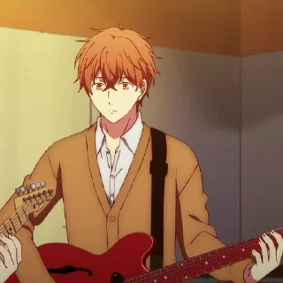 🎸 emoji mafuyu sato 🎸 Telegram sticker 22 of 37
