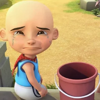 👥 emoji Upin Ipin 2 sungkem @foolssticker Telegram sticker 17 of 70