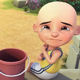 👥 emoji Upin Ipin 2 sungkem @foolssticker Telegram sticker 16 of 70