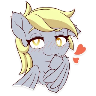 🥰 emoji SymbianL Derpy Hooves Faces Telegram sticker 6 of 16
