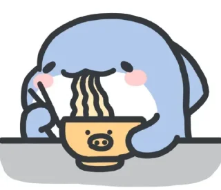 🐳 emoji 可爱小鲨鱼 👉  @tiezhia Telegram sticker 10 of 59