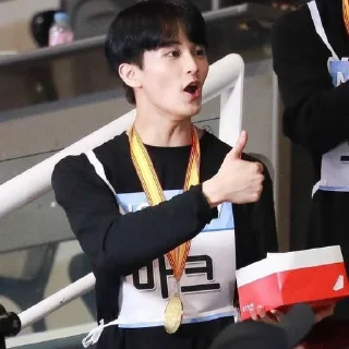 🦁 emoji mark lee by @gloomysoon Telegram sticker 6 of 40