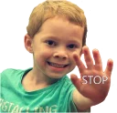 🙃 emoji shut up Telegram sticker 10 of 13