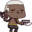 😒 emoji Fate/Chibi Order Telegram sticker 8 of 89