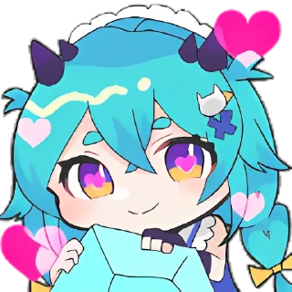 🥰 emoji 猫雷にゃる_Twitch @mlzqmlzqmlzq Telegram sticker 11 of 46