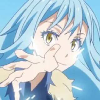 ‼ emoji rimuru tempest — @animroleplayi Telegram sticker 14 of 21