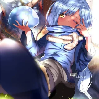 Sticker from Rimuru Tempest @TikelAnimeXixixi