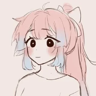 😶 emoji kokomi Telegram sticker 17 of 74