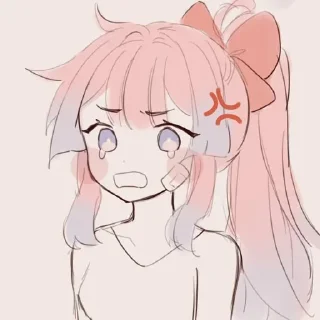 😠 emoji kokomi Telegram sticker 16 of 74
