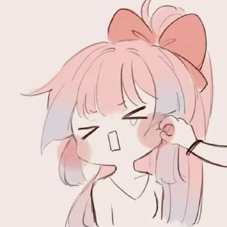😫 emoji kokomi Telegram sticker 15 of 74