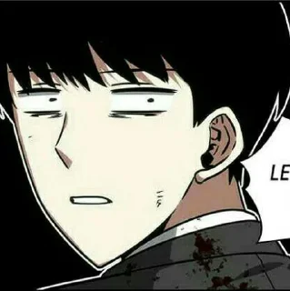 ⚔ emoji Kim dokja @stiker_webtoon Telegram sticker 18 of 50