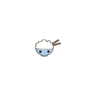 🍚 emoji ヾ(-_- )ゞ @weimrdloml Telegram sticker 13 of 47