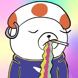 🤧 emoji 摸摸熊那些致敬的二創 Telegram sticker 11 of 108
