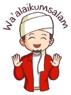 Sticker from Aa Bim the Happy Moslem /@stickers4u2