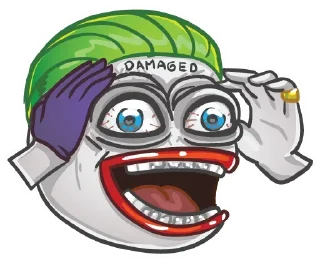 😀 emoji 绿青蛙 Telegram sticker 20 of 21