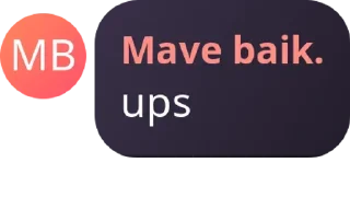 💌 emoji Mbsv berkata Telegram sticker 14 of 30