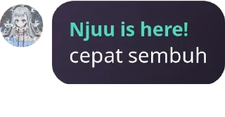 😎 emoji njuu berkata Telegram sticker 24 of 90