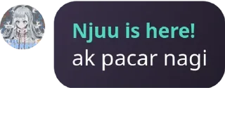 😎 emoji njuu berkata Telegram sticker 5 of 90