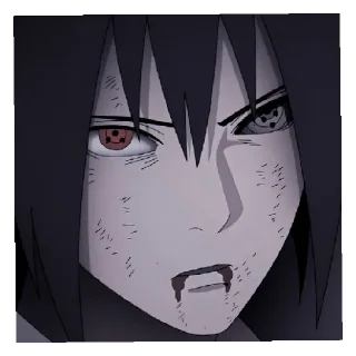 😄 emoji Sasuke Telegram sticker 6 of 39