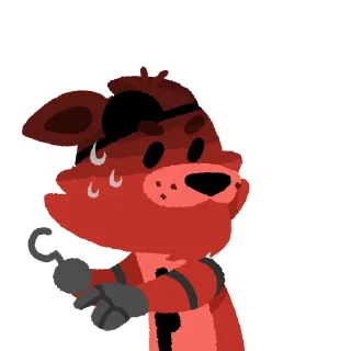 😨 emoji Five Nights at Freddy's (Smol Version) Telegram sticker 13 of 36