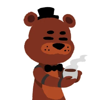☕️ emoji Five Nights at Freddy's (Smol Version) Telegram sticker 16 of 36