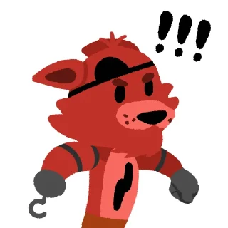 😡 emoji Five Nights at Freddy's (Smol Version) Telegram sticker 8 of 36