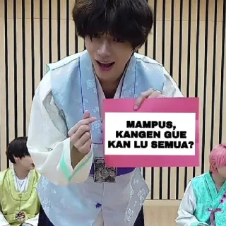 😏 emoji Bujang tieksti Telegram sticker 18 of 31
