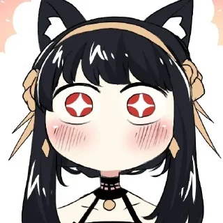 🤩 emoji Yor Forger   @just_click_here_once Telegram sticker 10 of 48