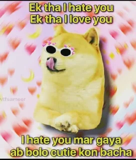 ❤️ emoji flirting Telegram sticker 6 of 31