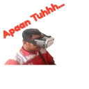 🤔 emoji Stiker Teknisi (just for fun) Telegram sticker 7 of 24