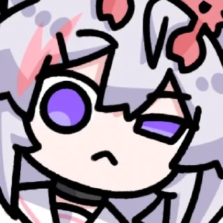 Sticker from 風間白花 @zhaxia_cn