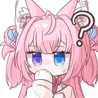 🤔 emoji 砂糖琉花3 @zhaxia_cn Telegram sticker 5 of 16