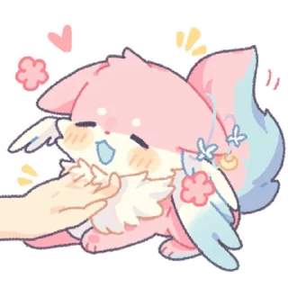 👇 emoji 砂糖琉花5 @zhaxia_cn Telegram sticker 11 of 16