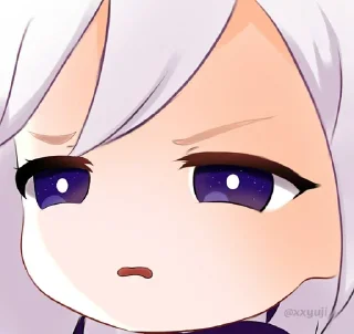 😠 emoji ▼・ᴥ・▼ || @CouplePFP Telegram sticker 21 of 90